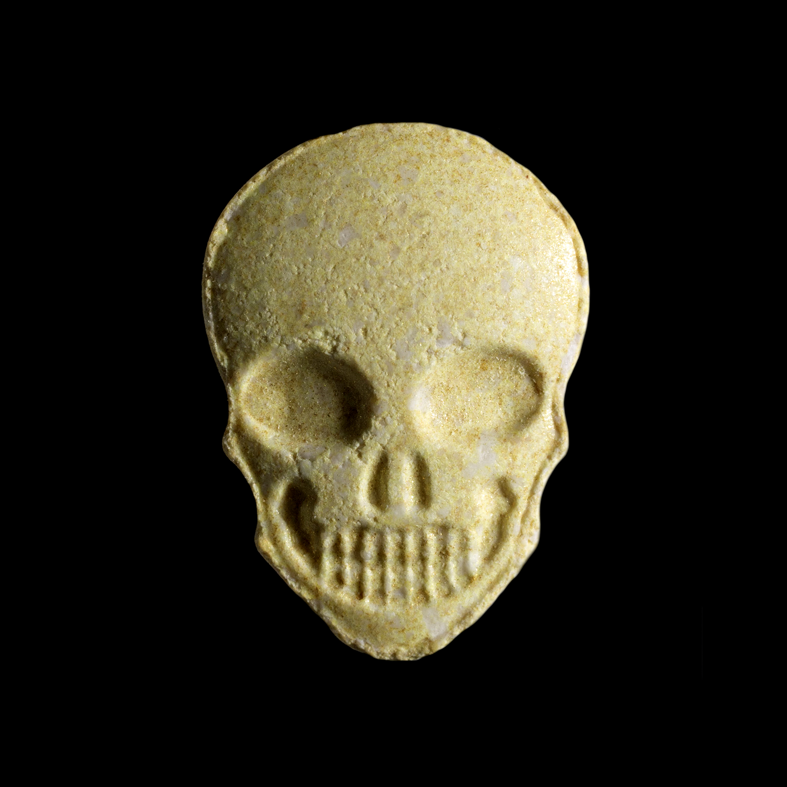 MDMA _ Skull (Yellow)